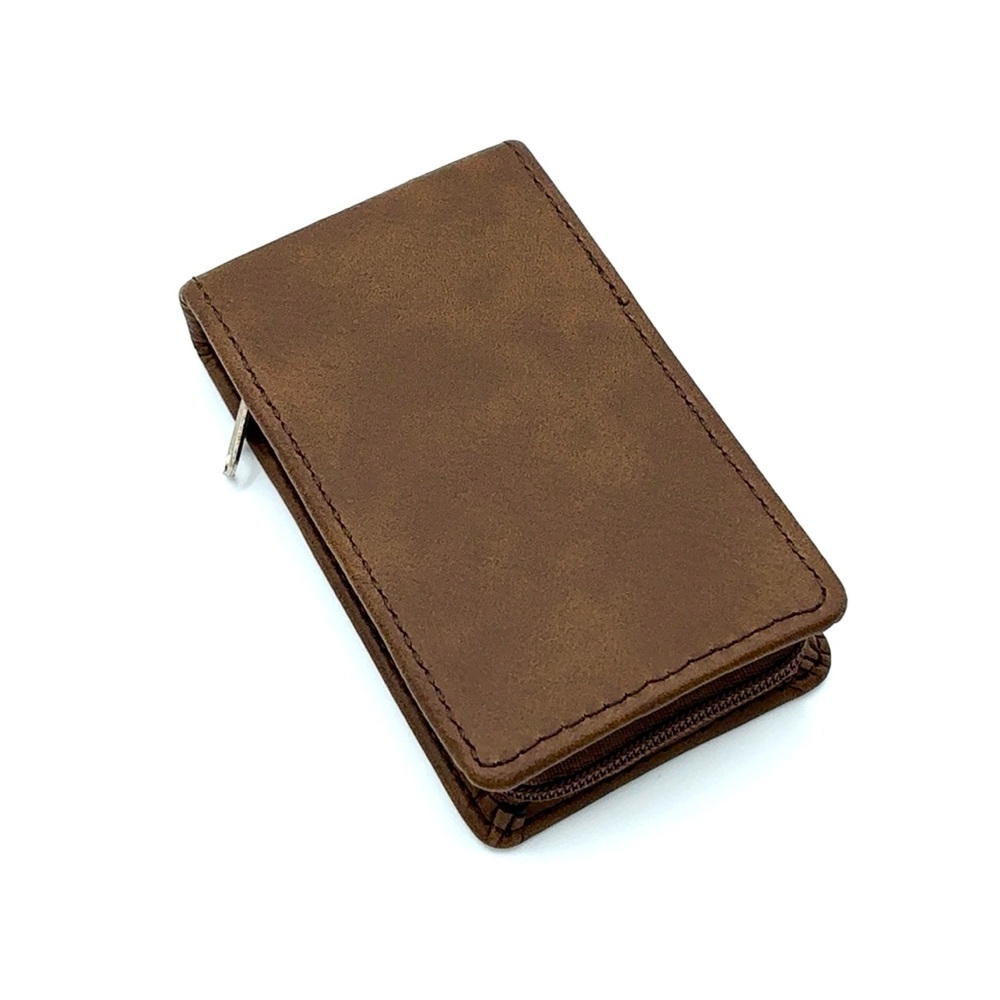 Brown Leatherette Personal Grooming Kit | Arthur Alan - Picture 9 of 9